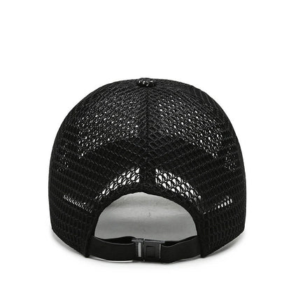 Men's Mesh Baseball Cap Breathable Summer Caps Dad Hat Outdoor Fishing Hats Bone Gorras Snapback Trucker Cap Women hat