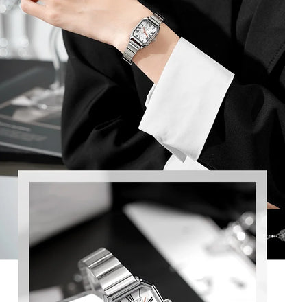 Luxury Women Quartz Watch Casual Fashion  Stainless Steel Strap Wristwatch Relojes Para Mujer Ladies Gifts