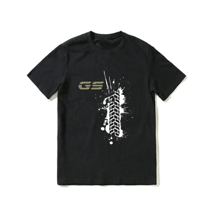 2025 Hot Sale Summer 100% Cotton For 1250 GS Exclusive For BMW Fans Motorcycle R1250GS T Shirt Men Hip Hop Streetwear T-Shirt