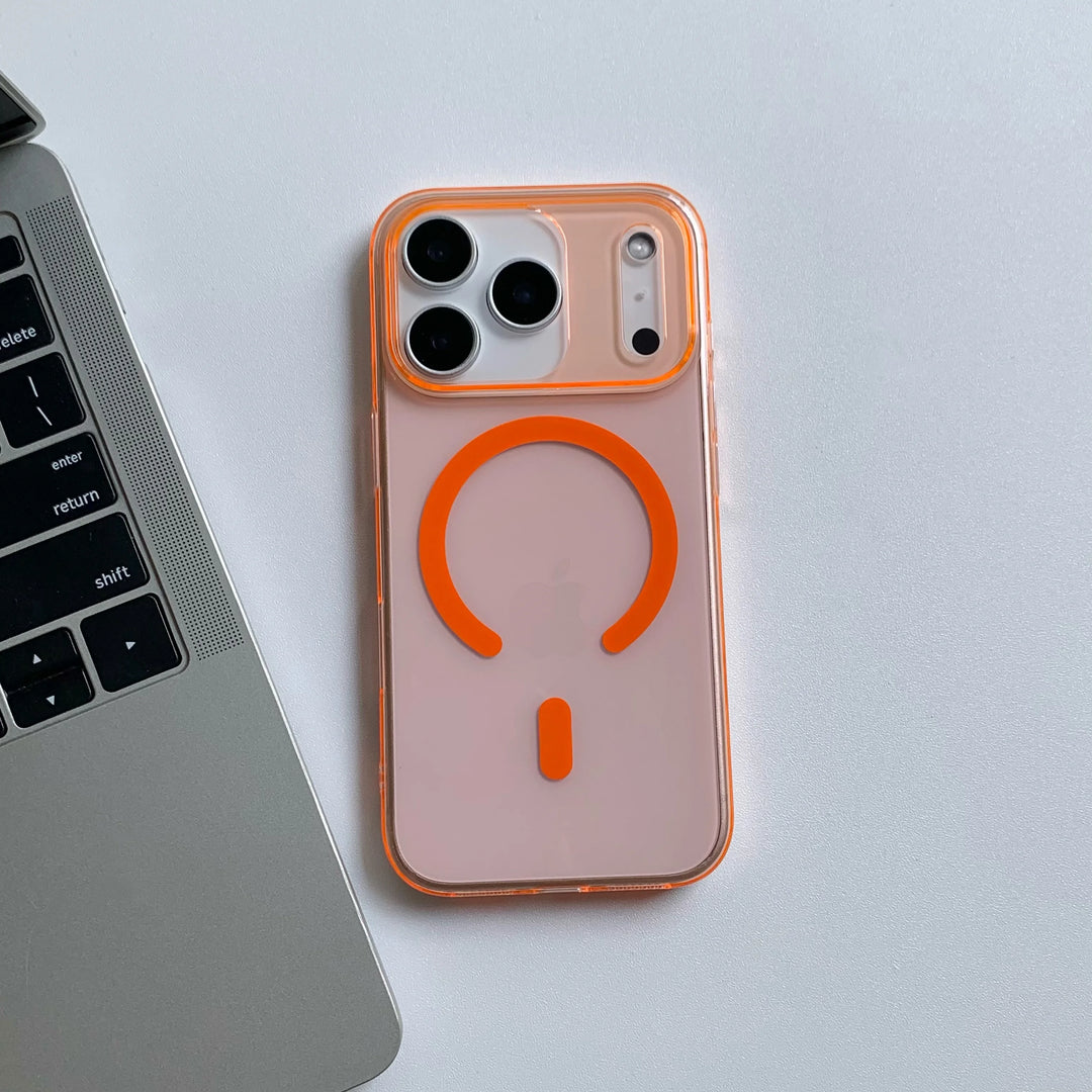 Transparent Magnetic phone Case for iPhone 17pro 17 Pro Max