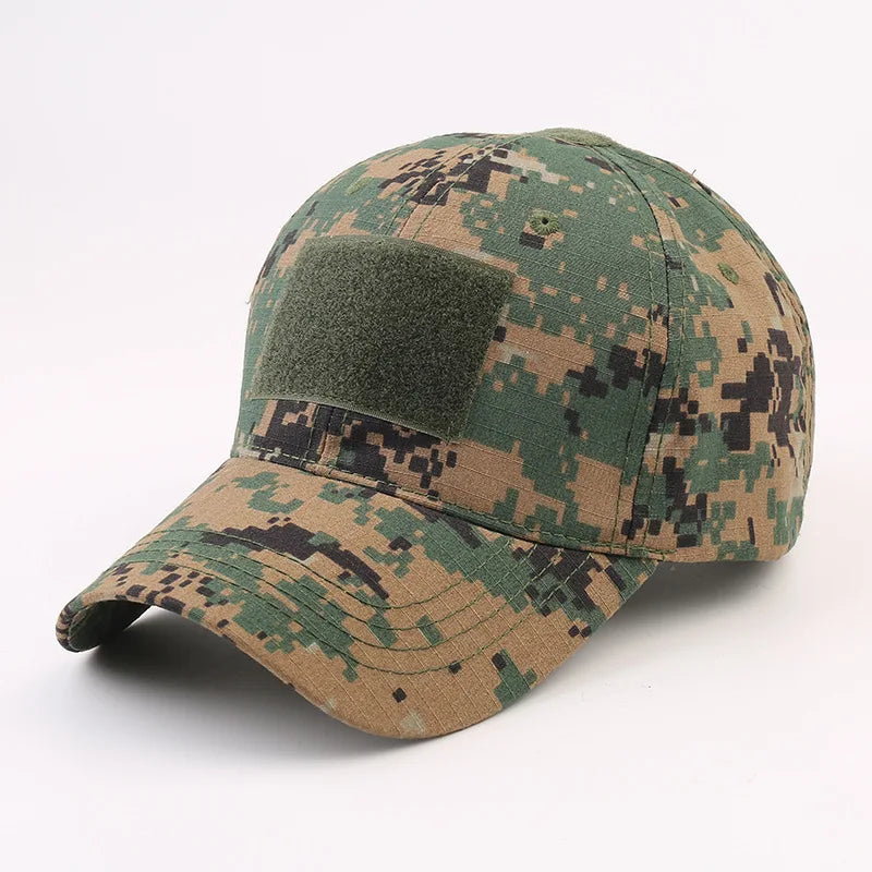 Outdoor camouflage hat Baseball hat Hunting hat Sports hat Bicycle hat Men Women Adult hat Duck tongue hat