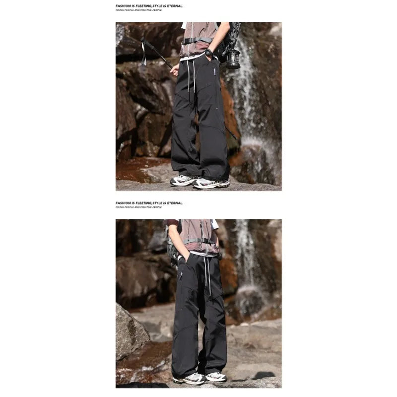 Work Pants Man Cargo Pants Man Spring New Tactical Waterproof Outdoor Hiking Combat Utility Trousers For Men