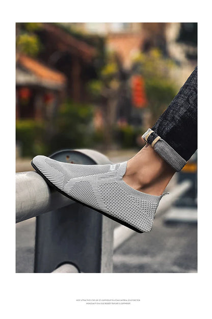 Breathable Men's Running Shoe High Quality Fashion Casual Footwear Lightweight Man's Walking Shoes Anti-slip Sneakers