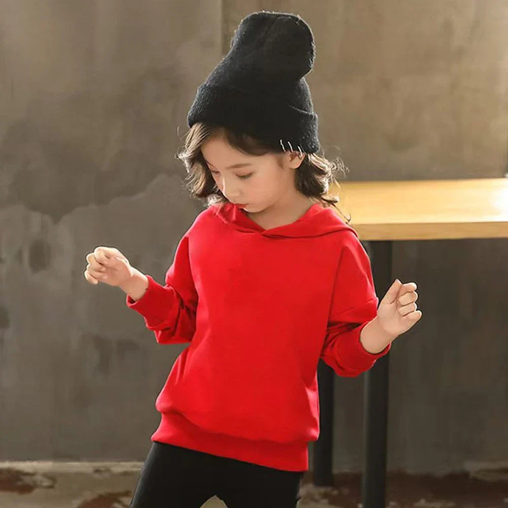 Children's Hoodie+Pants black Children cobra stamp Coat Boys Girls Hoodie Tops Leisure Sweatshirr Toddler 3-12 Year Clothing