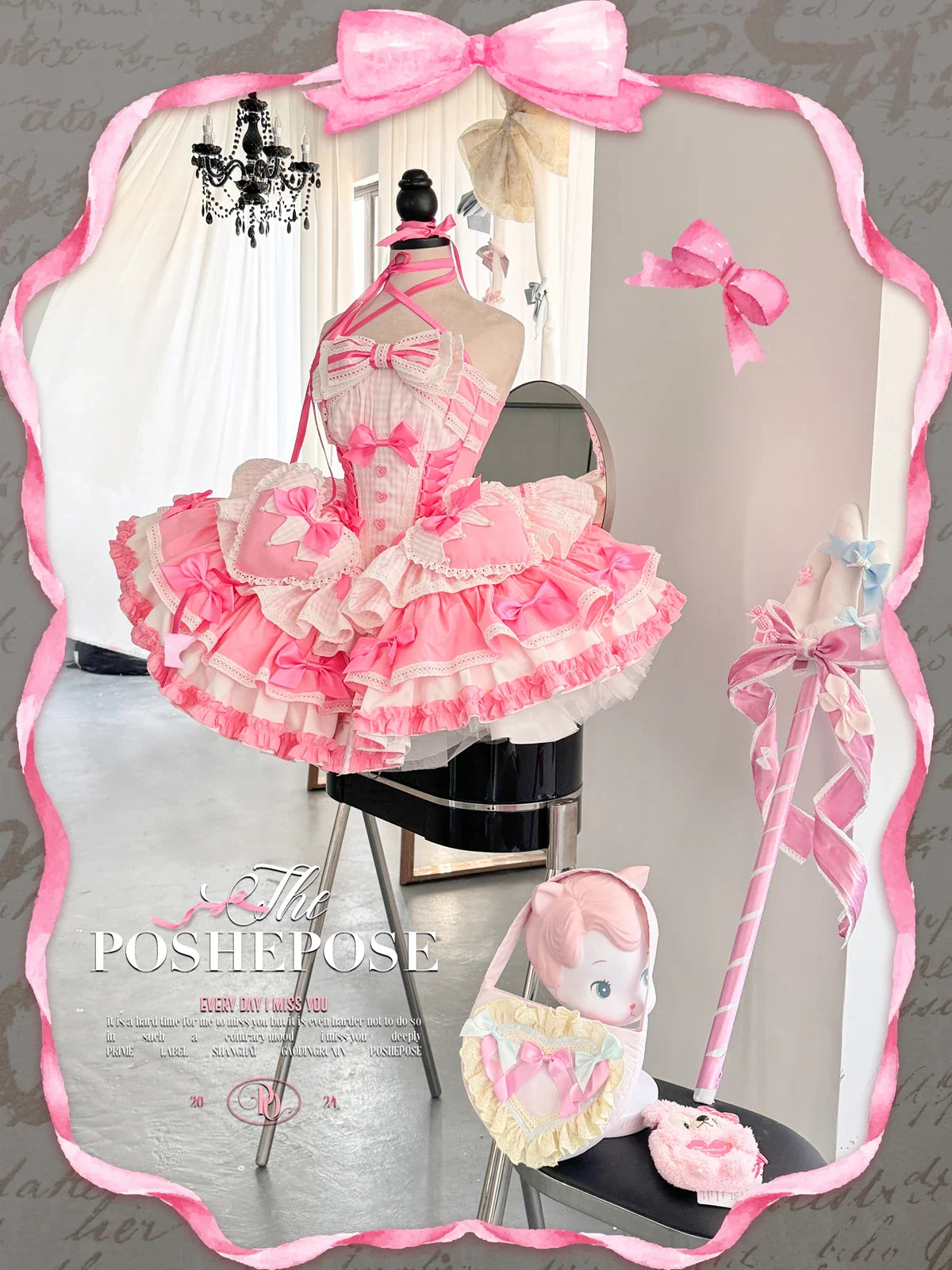 Girls Birthday Lolita Dress 2024 Spring and Summer Women's Tube Top Satin Bowknot Slim Pettiskirt Short Mini Party Dress