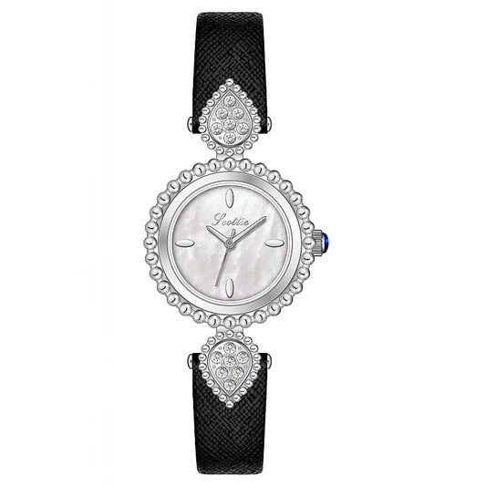 Women Watch Light Luxury Brand Shell Faced Diamond Watches Waterproof Leather Strap Ladies Fashion Quartz Wristwatch gift