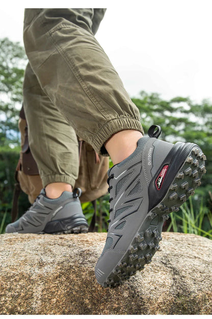 Waterproof Hiking Shoes Men‘s Outdoor Trekking Sneakers Mountain Climbing Camping Trainers Hunting Tactical Boots Bike Shoe Male