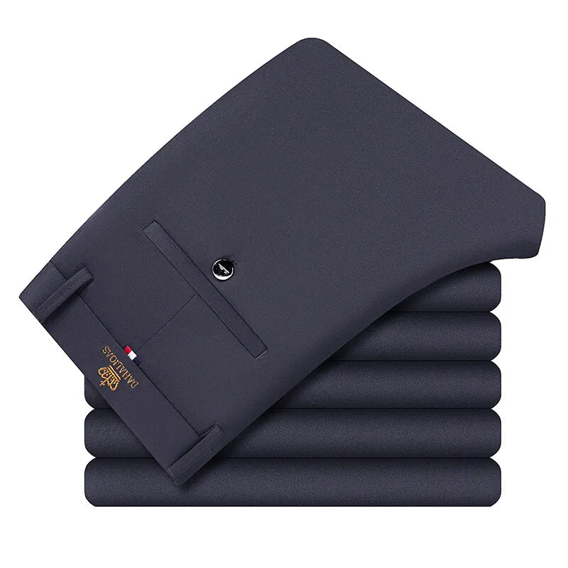 Sping Summer Men's Vent Stretch Pants Quick Dry Lightweight Casual Pants 4 Way Stretch Straight-Fit Utility Work Pants