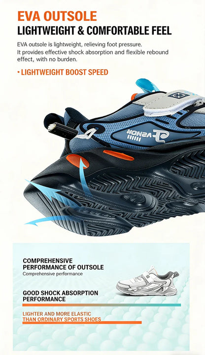 Children Basketball Shoes Trendy Comfortable Outdoor Training Anti Slip Wear-resistant Fashion Running Shoes for Kids Size 28-39
