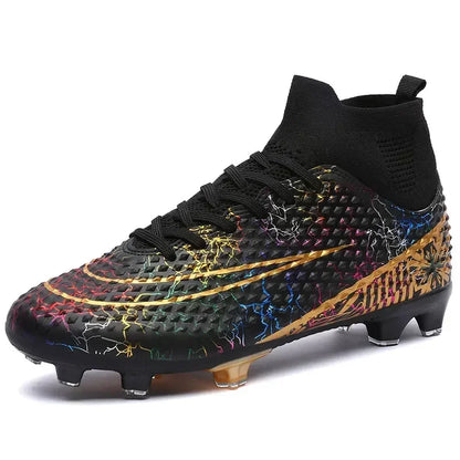 Refreshing Breathable Feet Children's Non-slip Fashion Casual Sports Shoe Youth Soccer Shoes Indoor Outdoor Grass Training Shoes