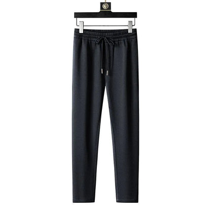 Spring and Autumn New Sportswear Suit Men's Casual Breathable High-end Jacket Trousers Stand-up Collar Zipper Open Mens Clothes