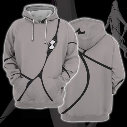 Popular Ben 10 Omnitrix Cosplay Hoodies 3D Ben Tennyson Printed Anime Cartoon Sweatshirt Summer Men Women Tracksuit Y2k Pullover
