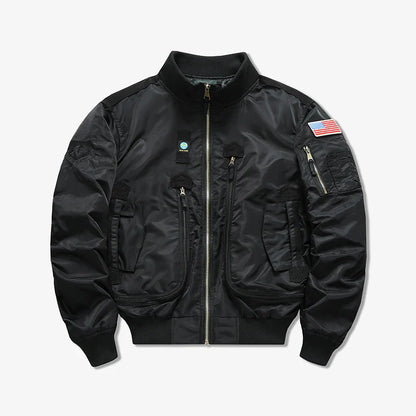 American pilot cotton jacket men's autumn and winter thick warm baseball jacket fashion jacket men's military fan jacket
