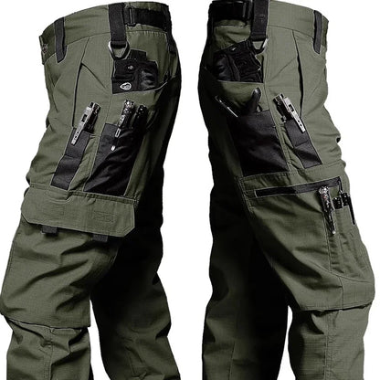 New Tactical Pants Quick Dry Multi-Pocket Cargo Pants Mens Casual Trousers Wear-Resistant Work Trainning Hiking Pant Loose