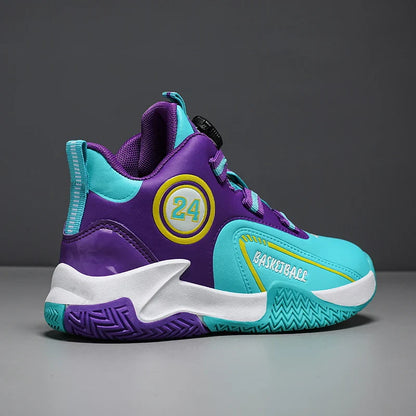 High Quality Children's Basketball Shoes Comfortable Kids Shoes Colorful Sneakers For Boy