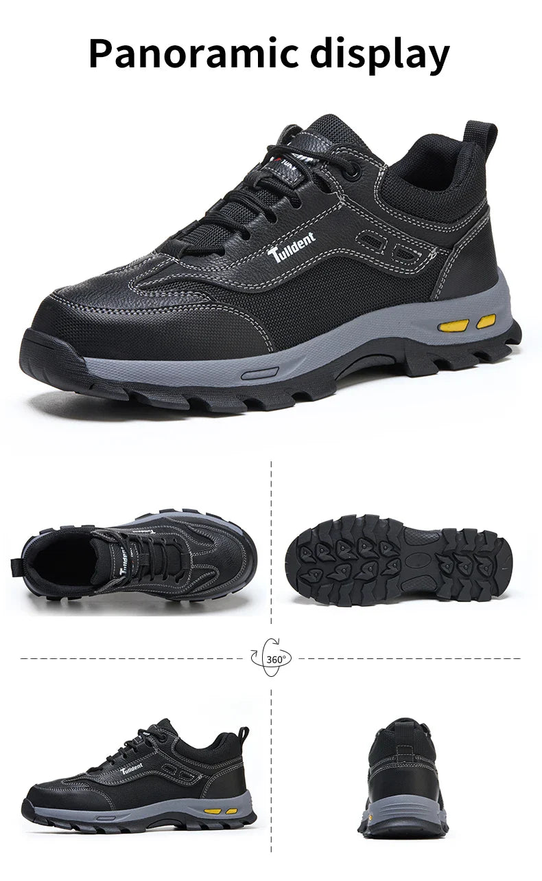 Safety shoes, anti smashing and anti stabbing work shoes, men's protective shoes, lightweight and comfortable protective boots