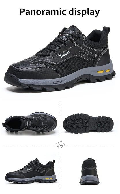 Safety shoes, anti smashing and anti stabbing work shoes, men's protective shoes, lightweight and comfortable protective boots