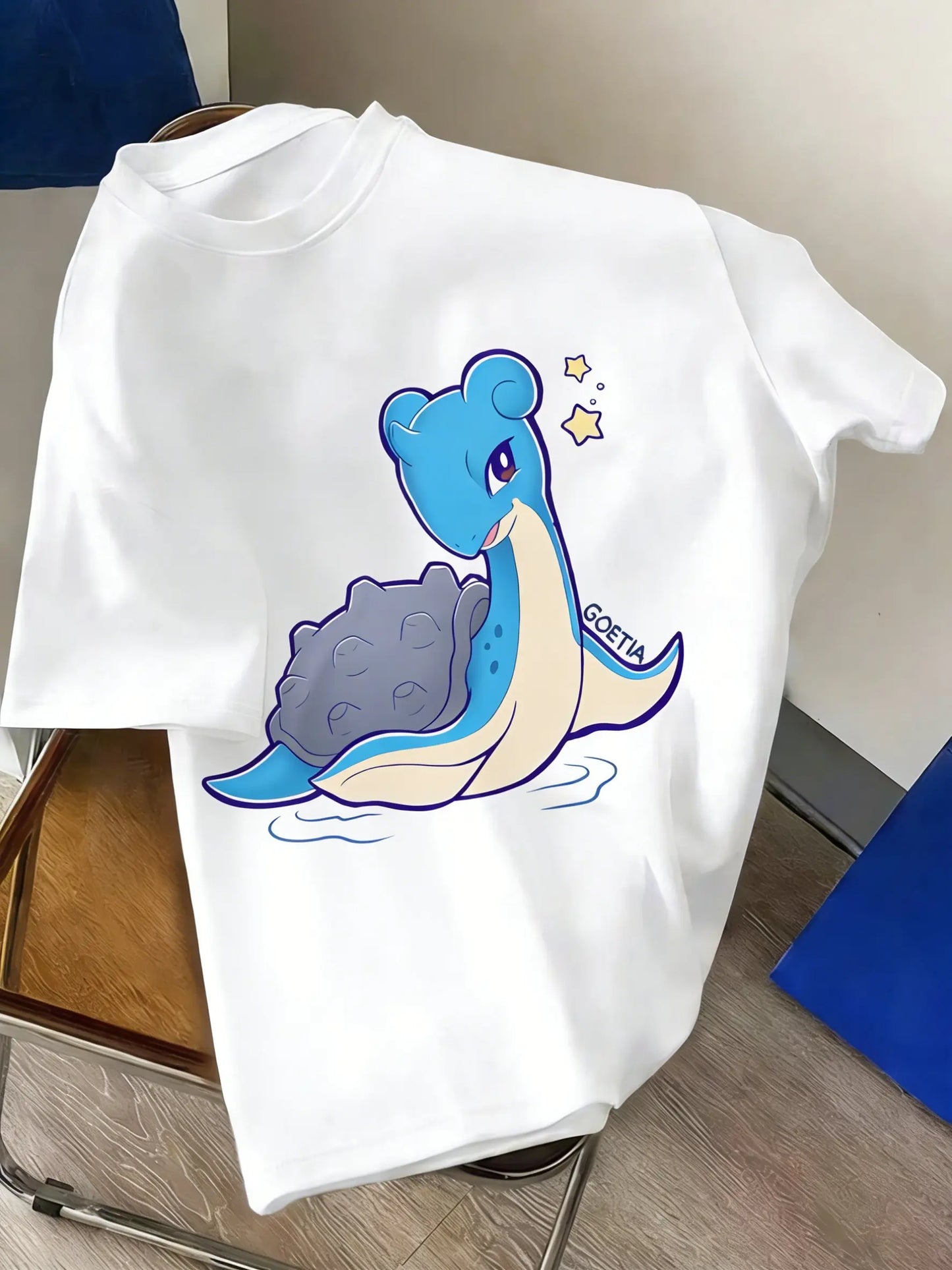 Graphic T Shirt Man Women Snorlax Print 2026 Summer Y2k Short Sleeve Tee Top Streetwear Parent-child Clothing