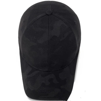 Unisex Simple Camouflage Baseball Caps Spring and Autumn Outdoor Adjustable Casual Hats Sunscreen Hat