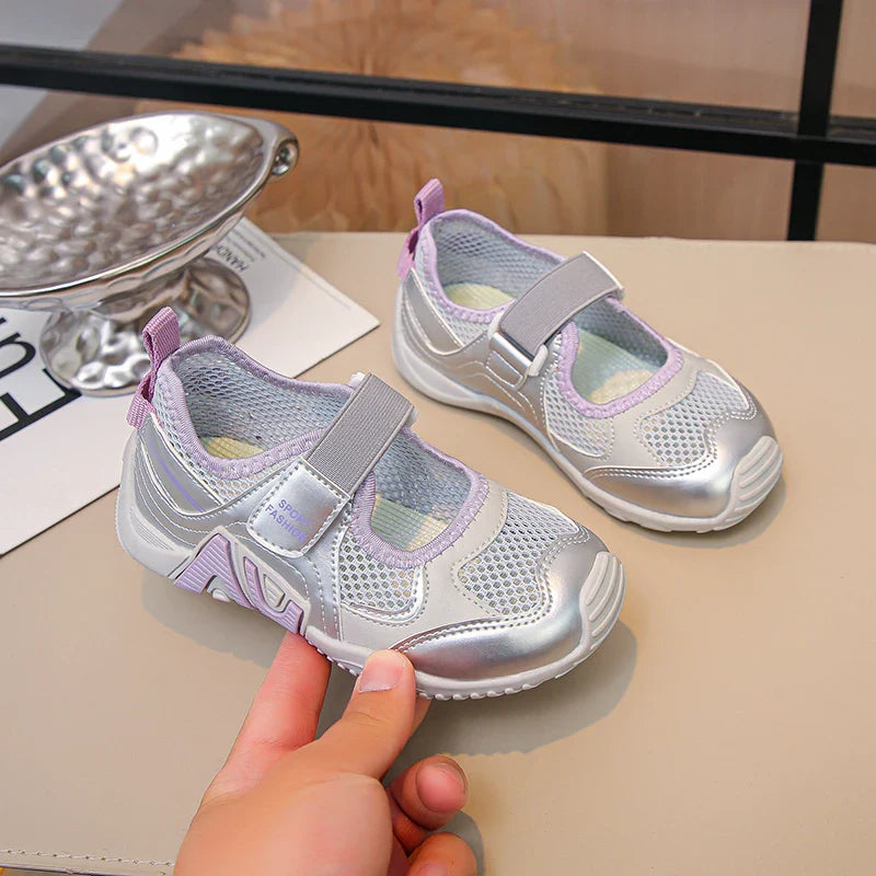 Children Sport Sandals Kids New Summer Mesh Breathable Lightweight Sneakers for Boys Girls Outdoor Casual Walking Shoes