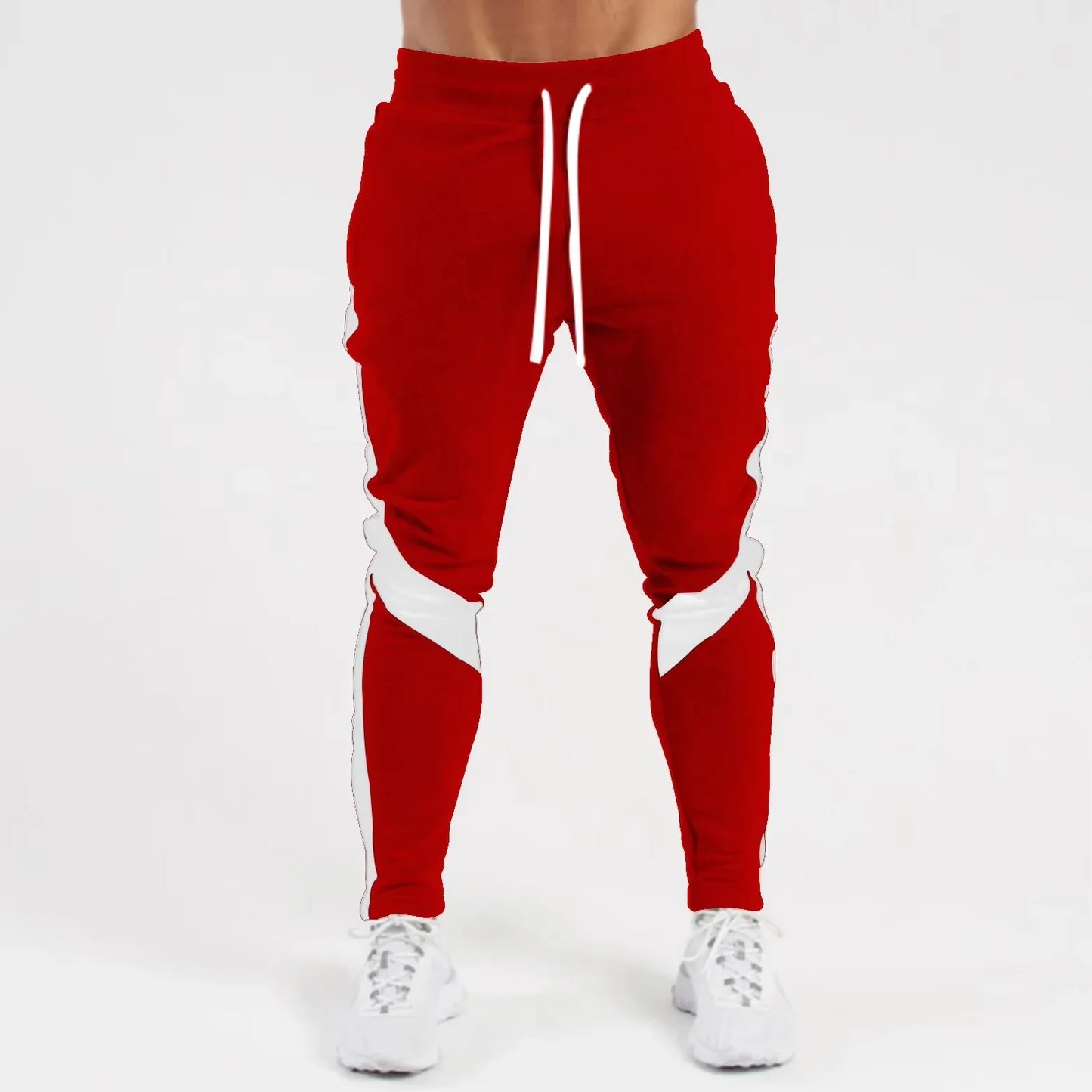Mens Joggers Casual Pants Fitness Men Sportswear Tracksuit Bottoms Skinny Sweatpants Trousers Black Gyms Jogger Track Pants