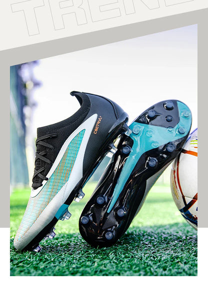 New 2026 Men Soccer Shoes Kids Cleats Grass Adult Professional Football Boots Ultralight Non-Slip Boys Training Soccer Boot