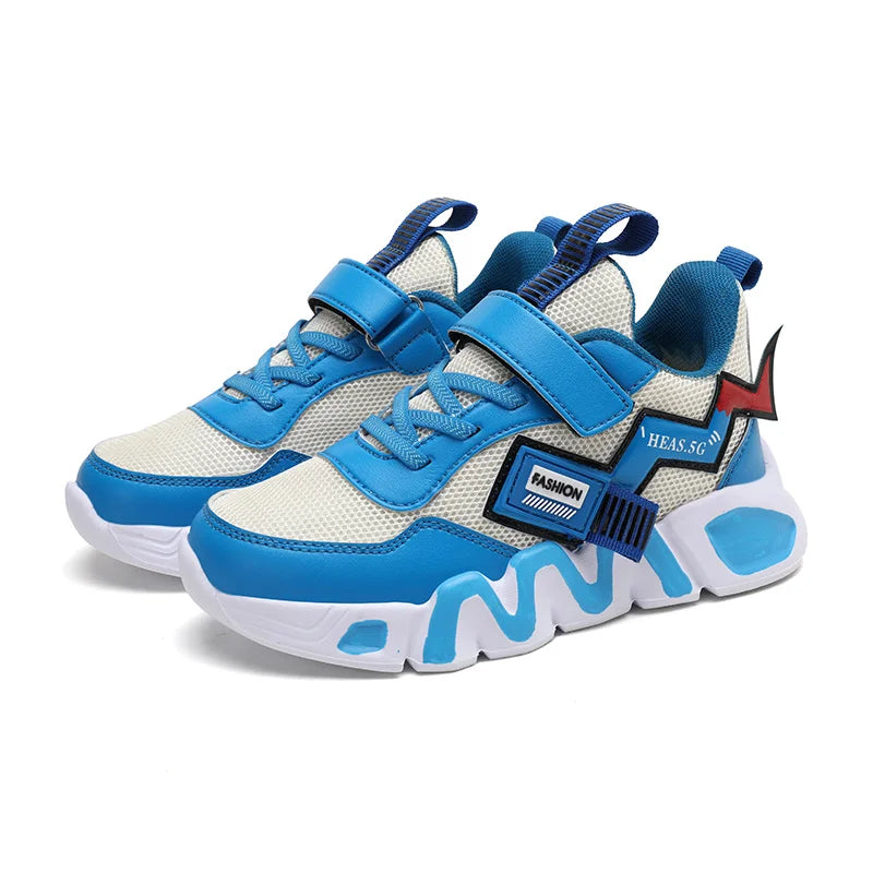Yellow Boys Basketball Shoes Soft Non-slip Kids Sneakers Thick Sole Children Sport Shoes Outdoor Girls Trainer Basketball