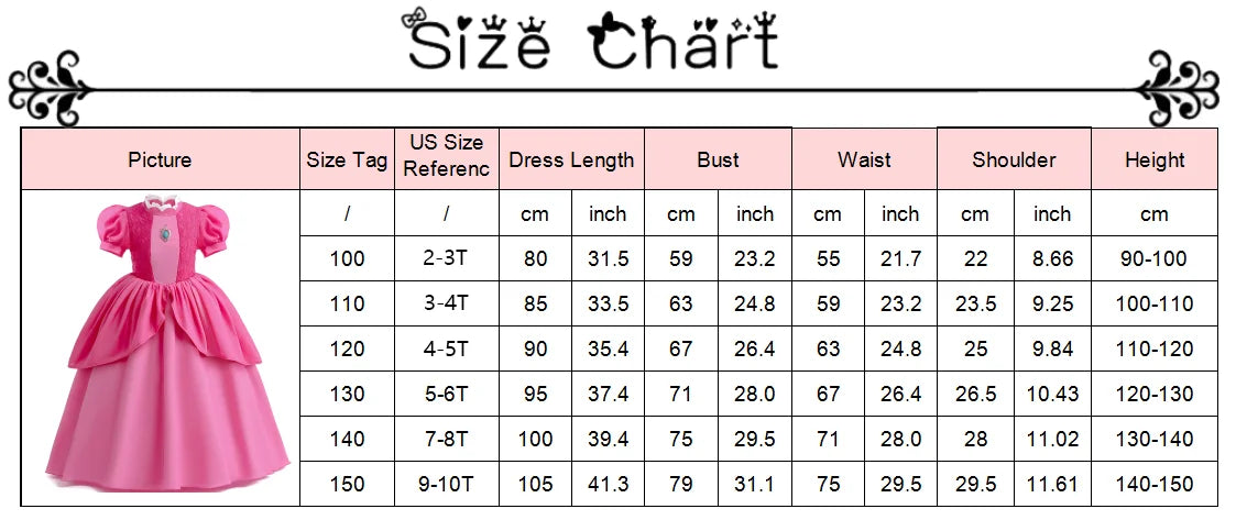 Movie Barbier Halloween Girls Cosplay Costume Peach Princess Dress Vintage Rose Top+Pants+Scarf Street Punk Set Party Clothes