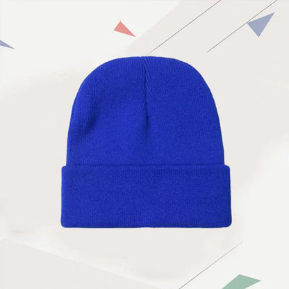 Custom Logo Autumn Winter Warm Beanie DIY Personalized Embroidered Design Knitted Hat Team Customize Stocking Skull Balaclava