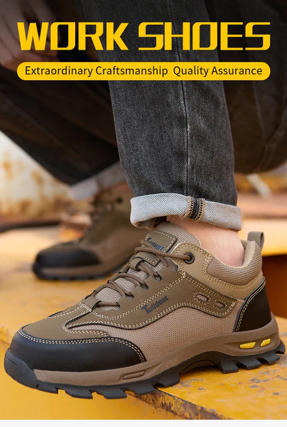Men's protective shoes, safety shoes, anti smash and anti stab work shoes, insulated shoes, and protective boots