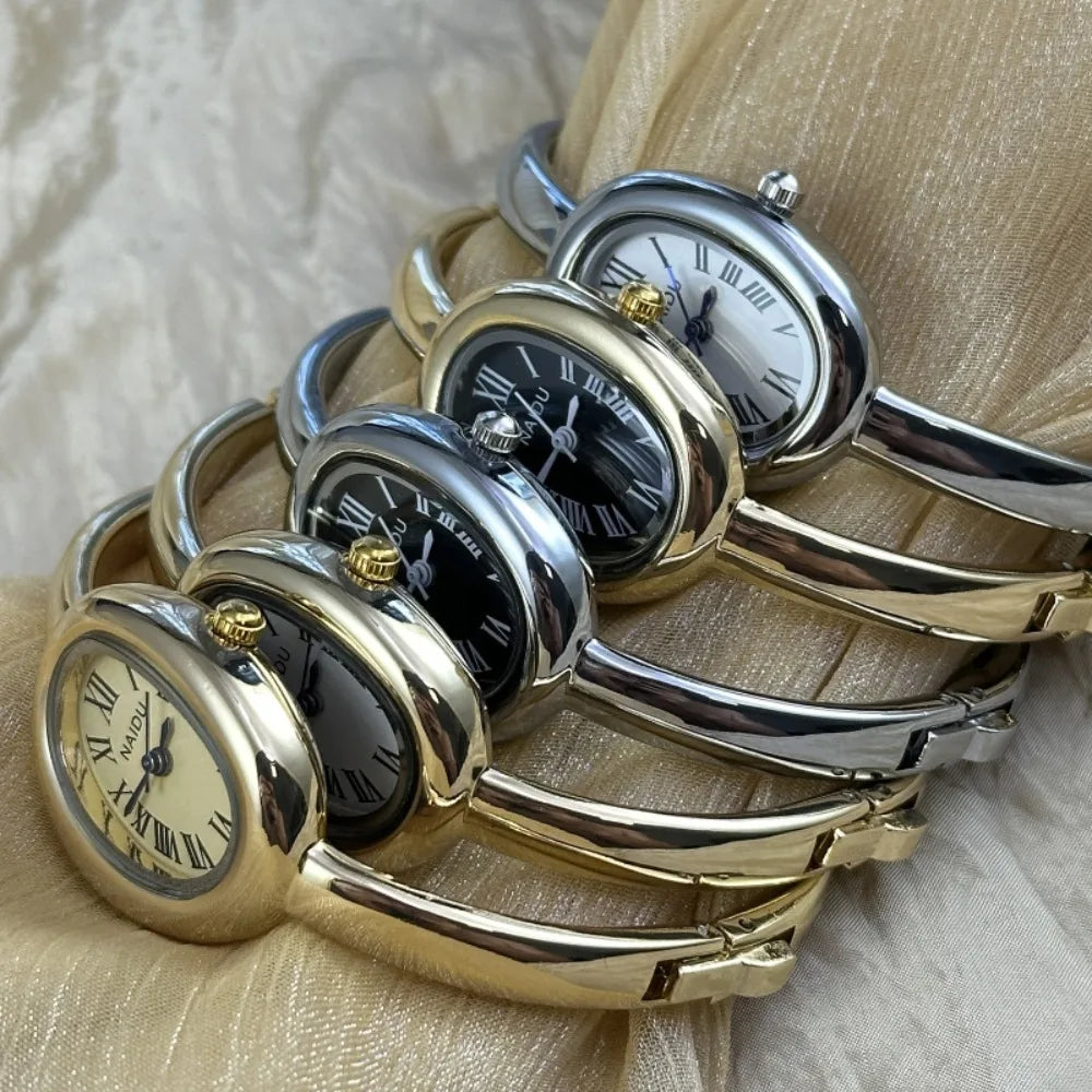 Famous Brand Bracelet Watch Stainless Steel Strap Gold Watch Fashion Small Dial Ladies Girl Gift Wristwatches Relojes Para Mujer
