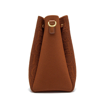 Women's Shoulder Bag New Magnetic Buckle Khaki Shoulder Bag Large Capacity