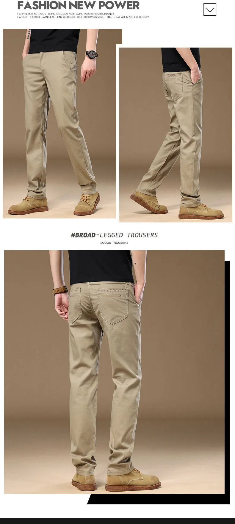 3 Colors Men's Fleece Casual Pants 97% Cotton Warm Velvet Elasticity Business Trousers Straight Fashion Korean Thicken Pants