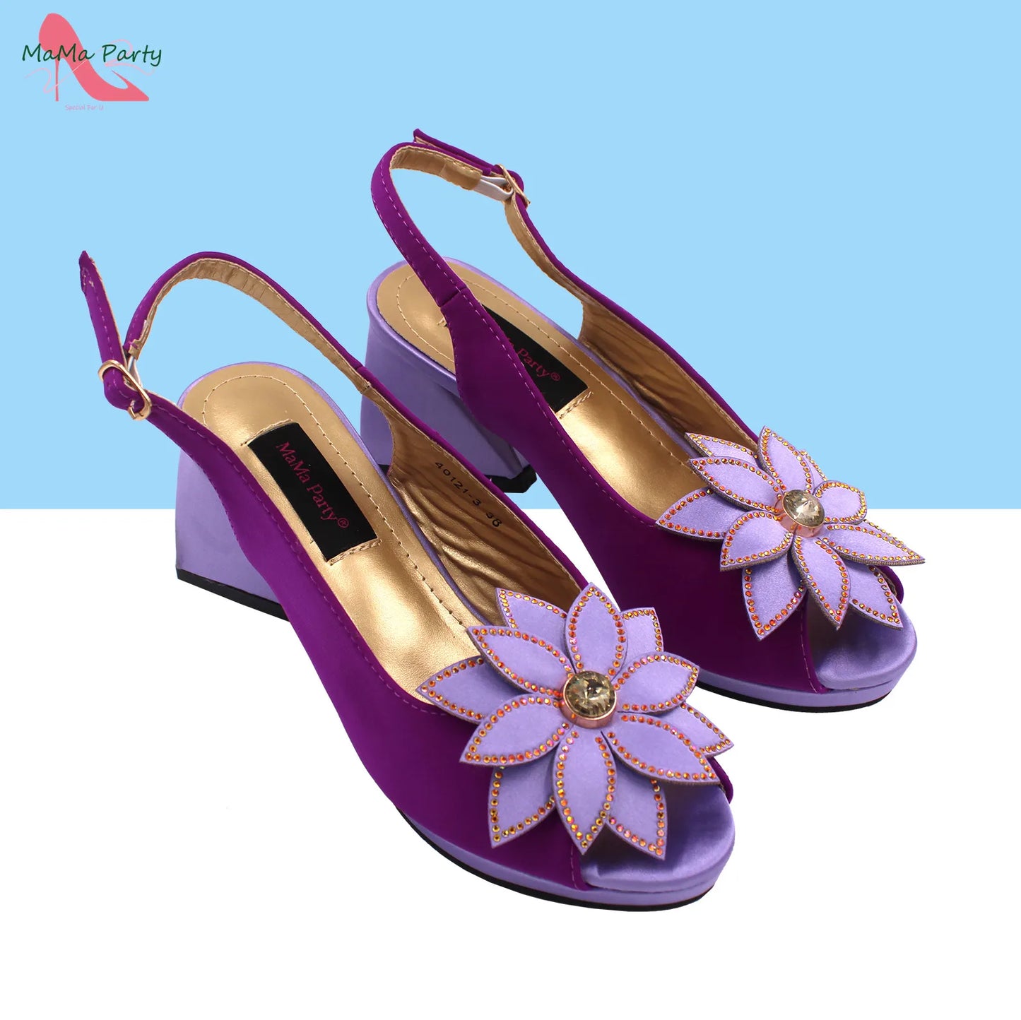 Design Italian Women Shoes and Bag Set in Green Color High Quality Comfortable Heels with Appliques for Wedding