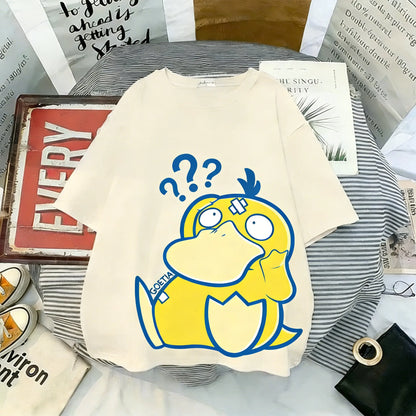 T Shirt Man Women 2026 Summer Y2k Cotton Short Sleeve Tee Streetwear Clothes Oversized Casual Top Fashion Unisex