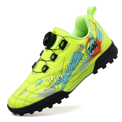 Children's Soccer Shoes Kids Sneakers Non-slip Boys Girls Football Boots Outdoor Ultralight Soccer Trainers Leather Futsal Shoes