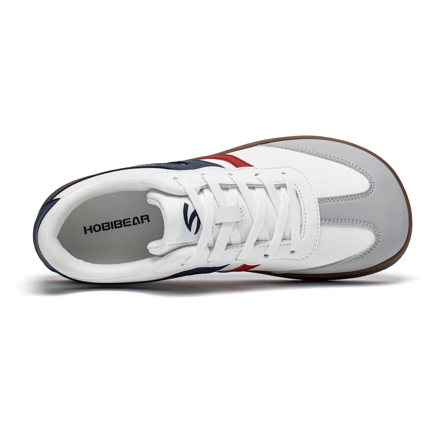 Unisex Wide Toe Shoes Artificial Leather Sneakers Casual Lace Up Retro Fashion Shoes for Women Men