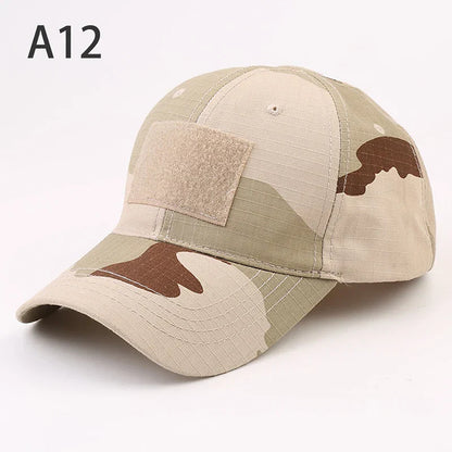 Baseball Caps Camouflage Tactical outdoor Soldier Combat Paintball Adjustable Hat