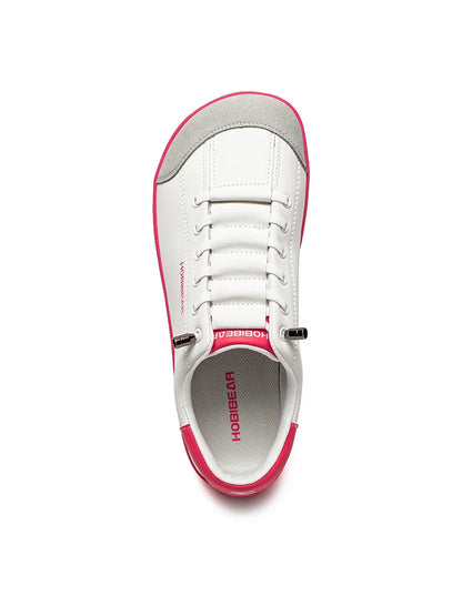 Barefoot Shoes Unisex Wide Toe Artificial Leather Sneakers Zero Drop Slip On Outdoor Lightweight Comfortable Shoes