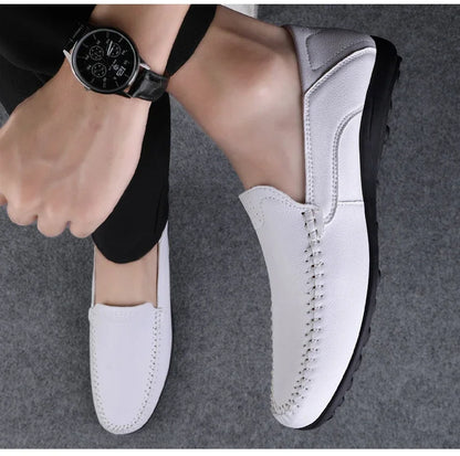 2025 shoes men's lazy one-pedal spot solid color men's shoes summer men shoes British cross-border large-size casual