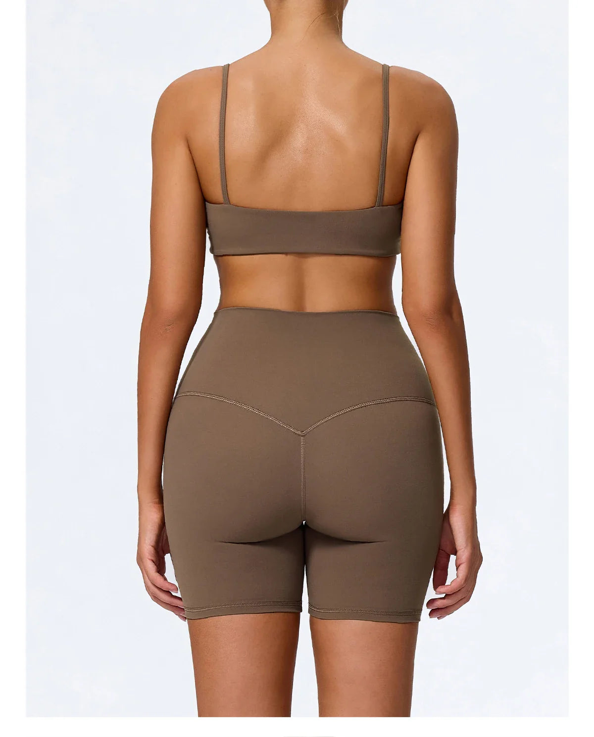 Ctenkevet Summer Women 2Pcs Sleeveless Sports Set Female Gym Two-piece Yoga Set High Waist Breathable legging Sportswear Women