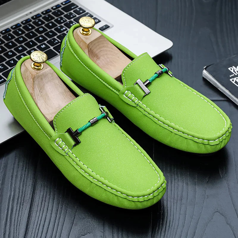 Loafers Men Comfortable Casual Walking Loafer Driving Shoes Flat Man Wedding Office Party Breathable Sneakers Men Shoes Loafers