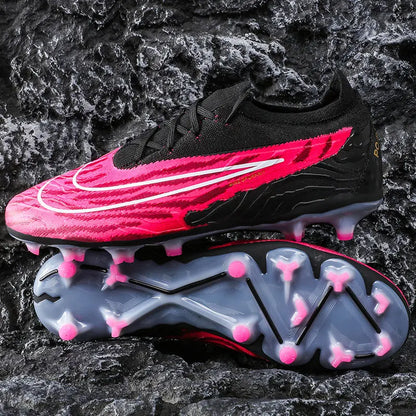 Men Training Football Boots Non-Slip Soccer Shoes Outdoor Cleats Futsal Breathable Sneakers Unisex Comfortable FG/TF Ultralight