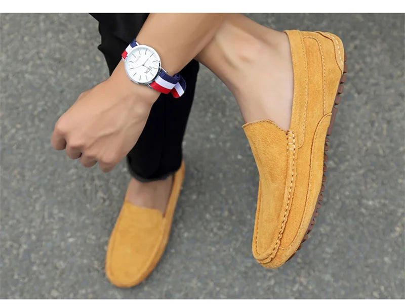 Leather Man Loafers Luxury 2022 Casual Shoes For Men Boat Shoes Handmade Men Slipon Driving Shoes Male Moccasins Zapatos