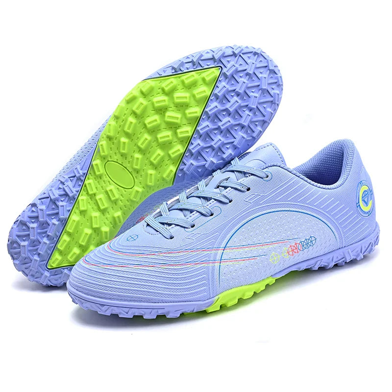 Hot Sale Youth Long Nail Soccer Shoes Children Students Large Size Broken Nail Soccer Shoes Unisex Training Shoes 35-45#