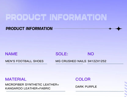 Kangaroo Leather Mg Soccer Shoes Professional Match Sports Football Shoes Outdoor Anti Slip Football Boots
