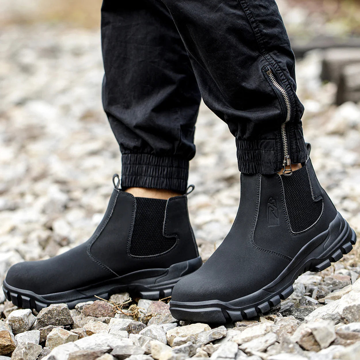 Waterproof Safety Shoes for Men Steel Toe Work Shoes Puncture Proof Work Sneaker Male Work Light Security Construction Boots