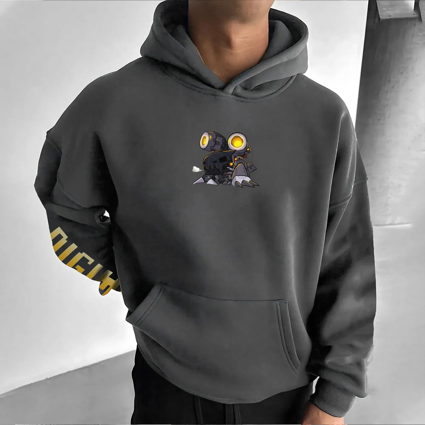 Printing Hoodie 2025 Autumn/Winter Men's New Harajuku Loose Casual Trendy Versatile Parent-Child Top