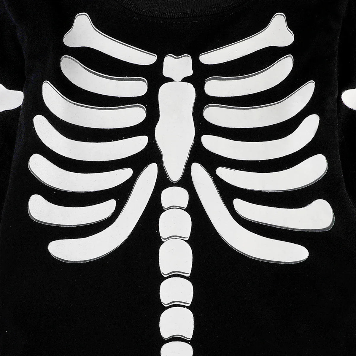 Skeleton Costume for Kids Halloween Skull Glowing Pajamas Toddler Ghost Bone Scary Clothes Child Carnival Dress Up Costume