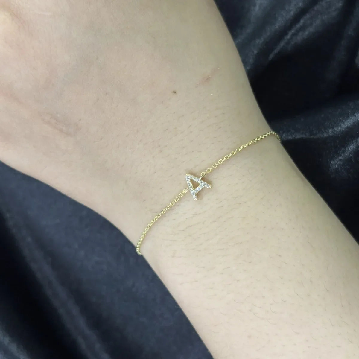2.5mm Moissanite Bracelets For Women S925 Silver 18K Gold Plated Emerald/Pear Cut Lab Diamond HandChain Party Fine Jewelry